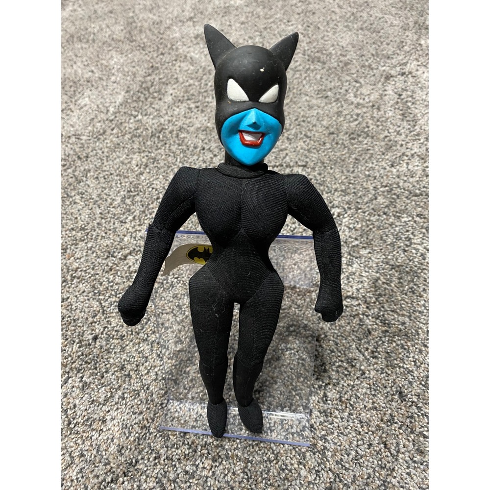 Vintage 1998 Catwoman Plush Figure‎ Play-By-Play DC Comics Batman 90s Toy